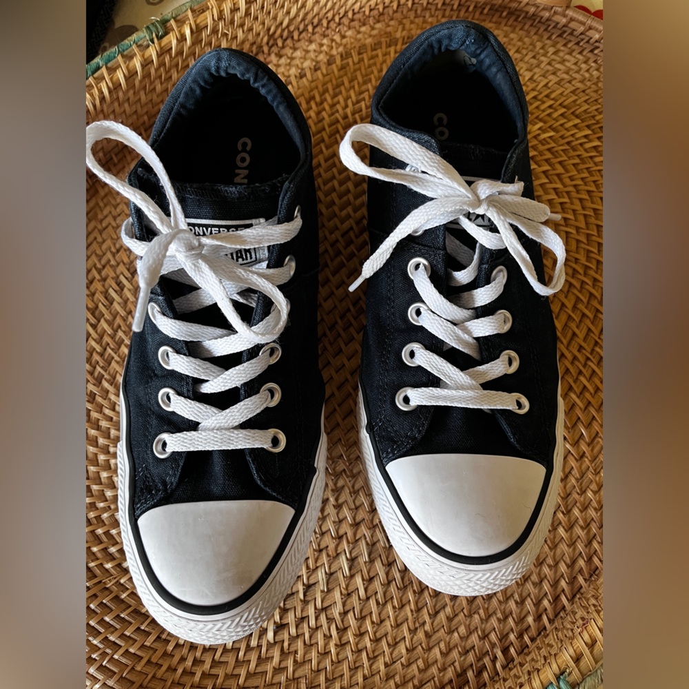 Converse Madison Black and White Sneakers